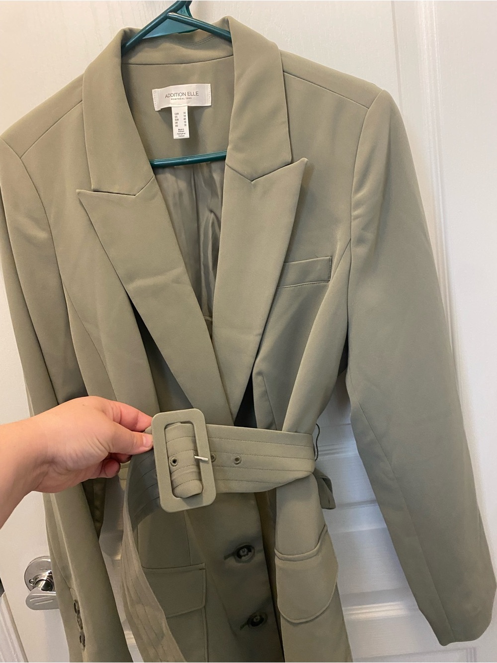 Belted Blazer